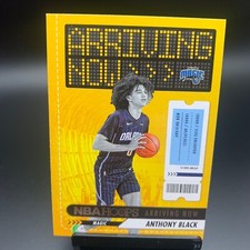 2023-24 Panini NBA Hoops #24 Anthony Black Arriving Now RC Orlando Magic