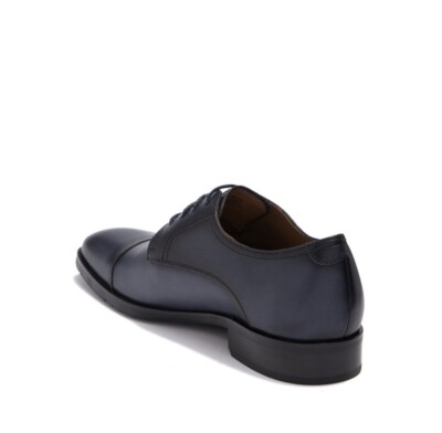 Robert Talbott Mayfair Ice Blue Leather Shoes EU Size 43, UK 