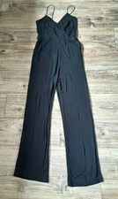  Other Stories Black Jumpsuit Pockets Party Occasion - Size 10UK
