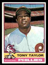 1976 Topps Tony Taylor #624 - Philadelphia Phillies