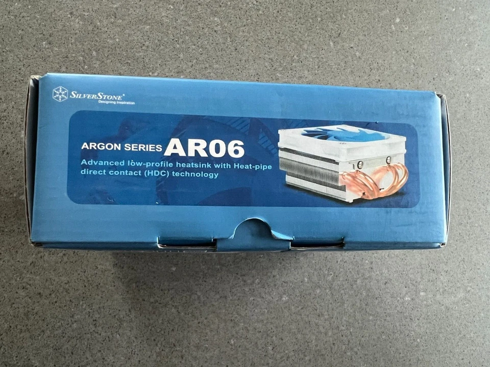 Silverstone Low-Profile Heatsink CPU Cooler 92mm Argon Series AR06 - NEW IN BOX - Image 4 of 4