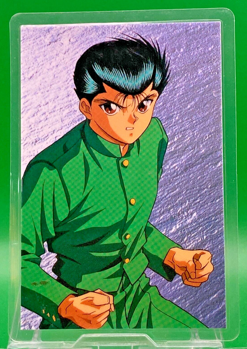 Yusuke Urameshi BR-171 Yu Yu Hakusho Cardass Vintage TCG Card
