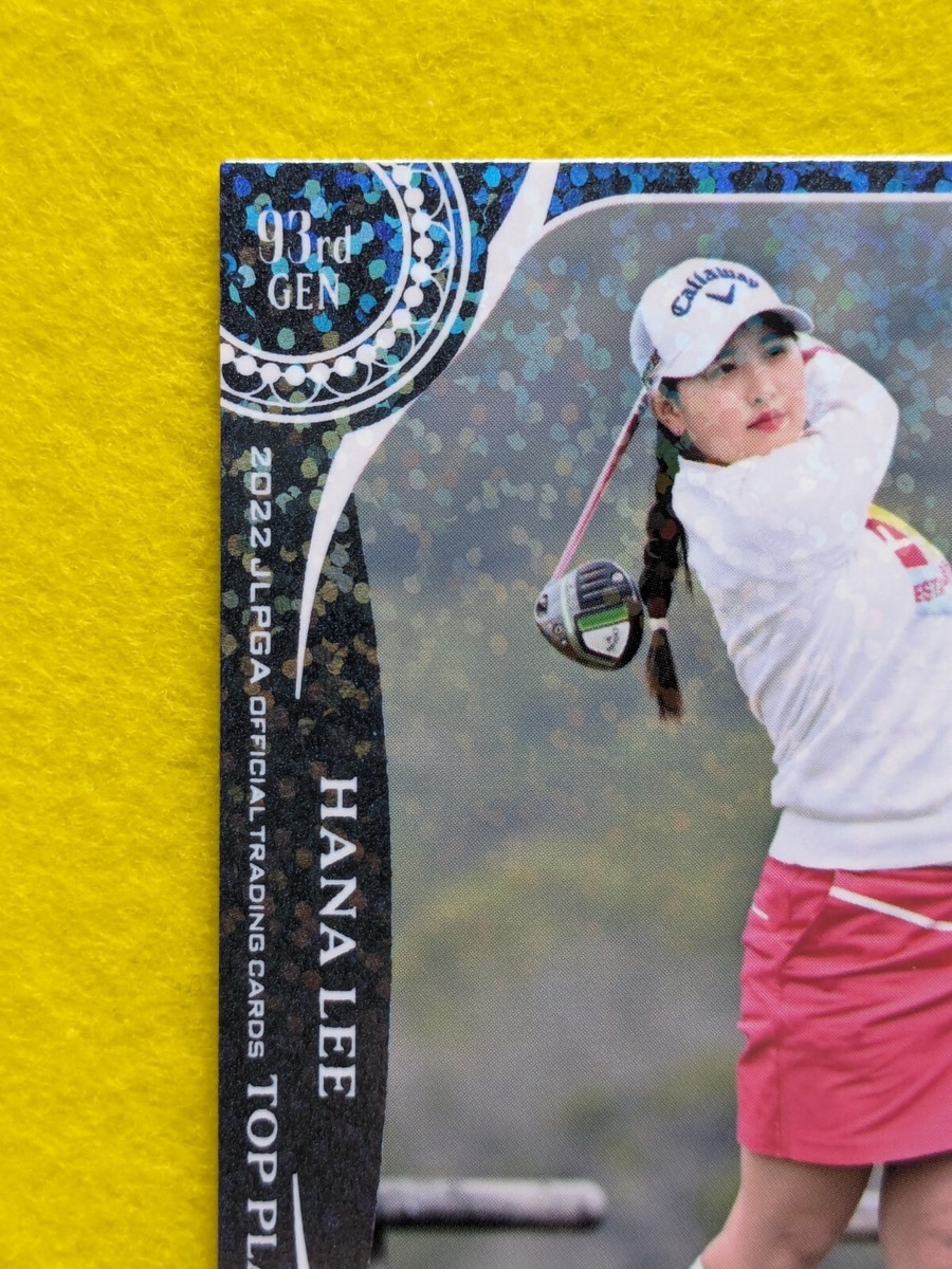 HANA LEE JLPGA Official Card EPOCH 2022 No.55 Japanese Pro Golfer