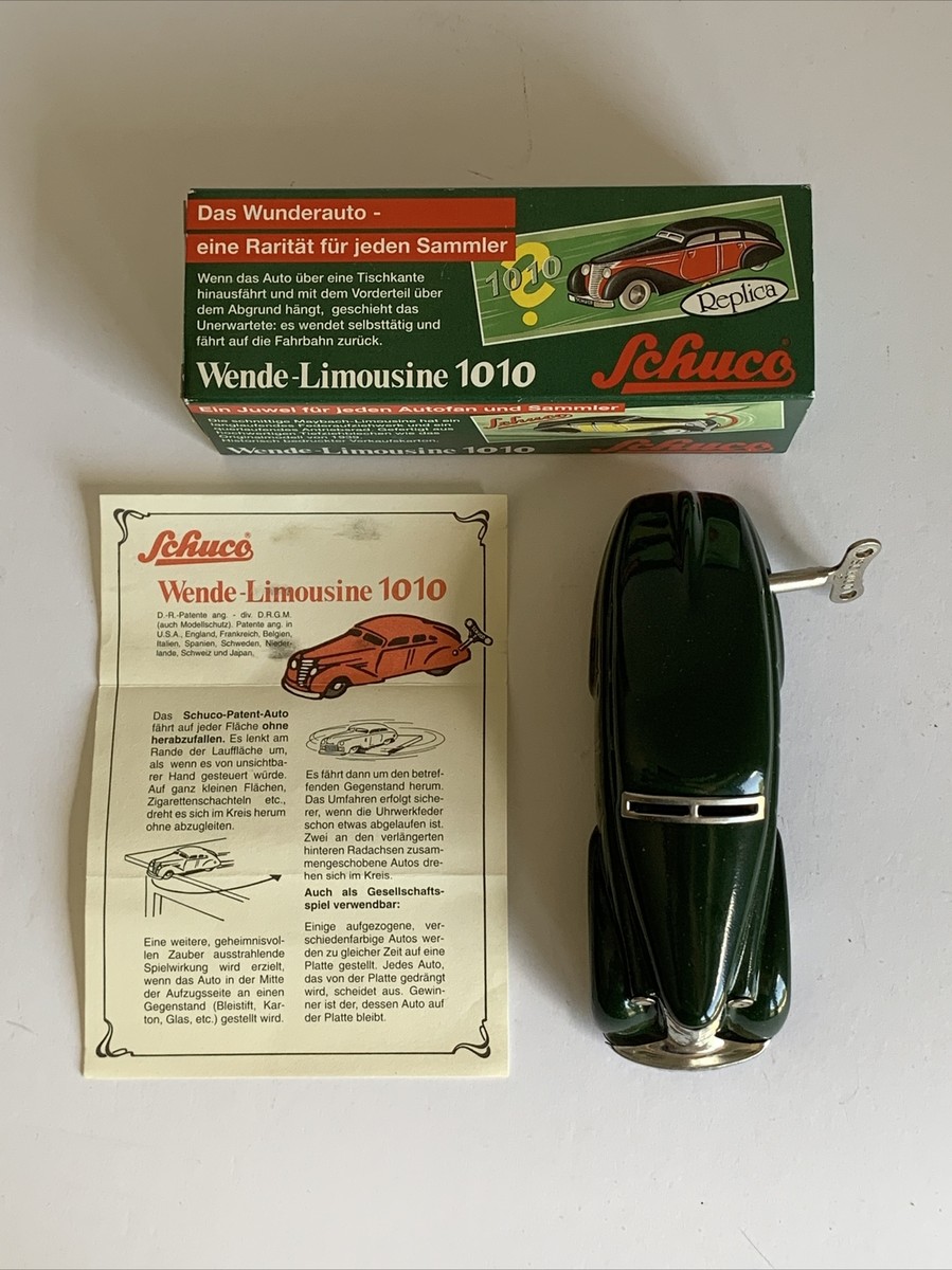 SCHUCO Wende-Limousine 1010シュコークラシック Schuco Germany Wende-Limousine1010 Replica Post War With Key