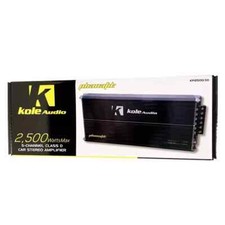 Kole Audio KP2500.5D 2500 Watt 5-Channel Class-D Compact Car Audio Amplifier Amp