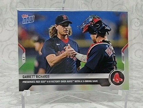 2021 Topps Now 748 Garrett Richards