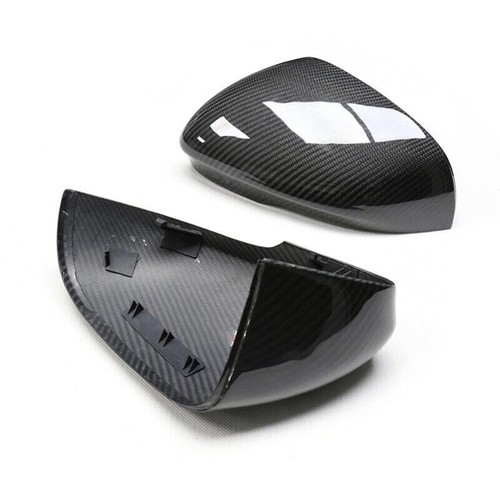 Replace For Jaguar XE XF XK XJ I-PACE 2009-2023 Carbon Fiber Side Mirror Covers - Picture 6 of 14