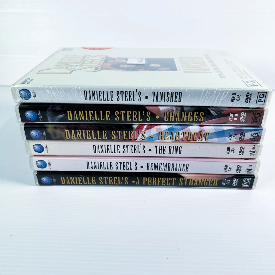 DANIELLE STEEL Movie DVD Bundle x6 Changes Vanished Remembrance Heartbeat Ring - Image 3 of 4