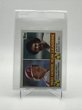 1984 Topps 1983 Home Run Leaders (M. Schmidt/J. Rice) #132 NM-Mint FREE SHIPPING