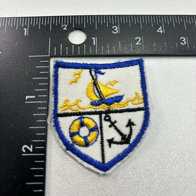 Anchor Boat SAILBOAT Patch 361E