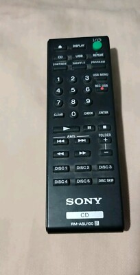 Original Sony  Remote Control RM-ASU100