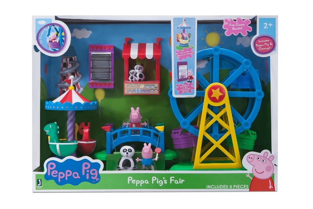 peppa pig christmas playset