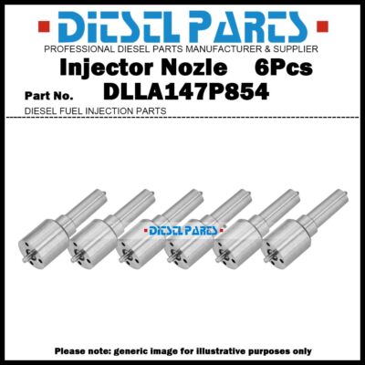 6x Diesel Fuel Injector Nozzle DLLA147P854 for Deutz F4L913 0432191487 04233015