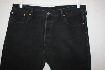 Levi's 501 40x30 (Meas 38X29) Black Jeans Made in Mexico | eBay