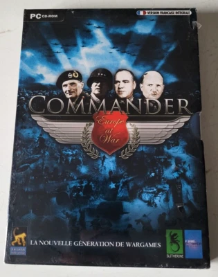 Commander Europe At War - PC - **NEUF** - VF - Photo 1/4