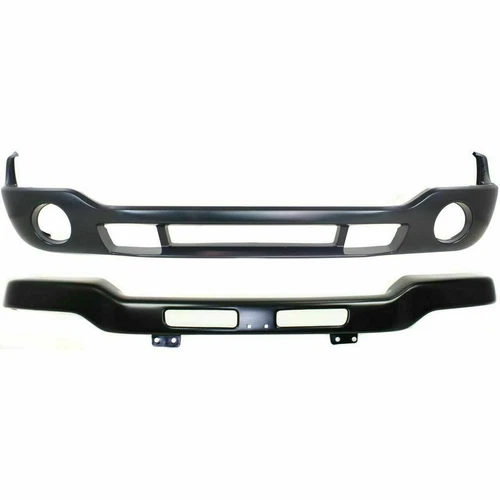 Front Bumper w/ Brackets + Lower Valance Primed For 2003-06 GMC Sierra 1500-3500 - Bild 3 von 13