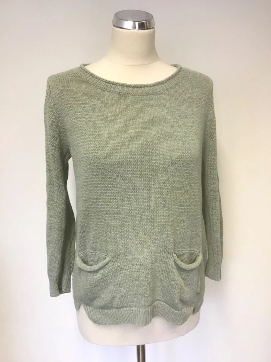 White stuff shop green jumper
