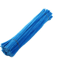 Lots 100pcs Chenille Stems Pipe Twist Rods Cleaners Kids Craft Educational Toys