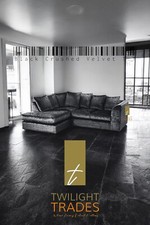Crushed Velvet Sofa LH & RH Scatter | 2 Seater | 3 Seater | brand new | Swivel