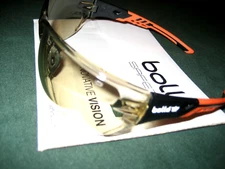 BOLLE PLATINUM + SPORTY SAFETY INDOOR/OUTDOOR NESSPCSP GLASSES *PLUS HARD CASE +