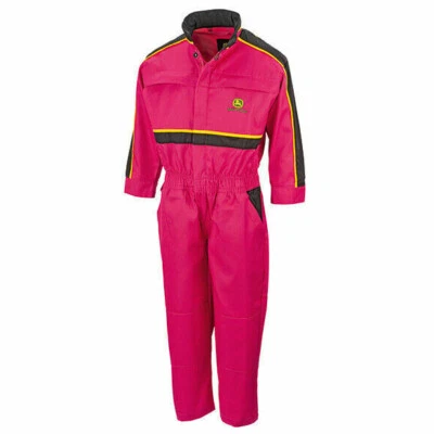 John Deere Pink Childrens Overalls MCS1040910