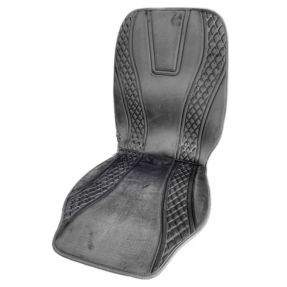 Cojín calefactable para asiento de coche 12V - Temperatura ajustable, 60W - Imagen 2 de 4