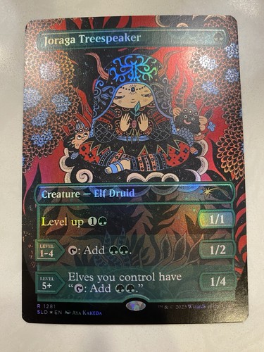 MTG FOIL Joraga Treespeaker Secret Lair Borderless - Secret Lair NM