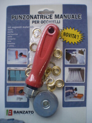 Occhielli Rotondi 8 Mm, In Acciaio Inox, Con Occhielli In - Foto 2