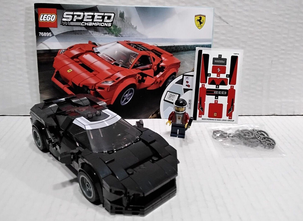 Custom Black Ferrari F8 Tributo This is a modified LEGO 76895