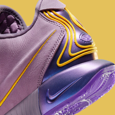 Nike LeBron James XXI 21 Purple Rain Violet Dust Gold Nby