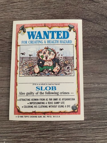 1986 Garbage Pail Kids Series 3 U-Pick Very good/excellent condition - Picture 80 of 168