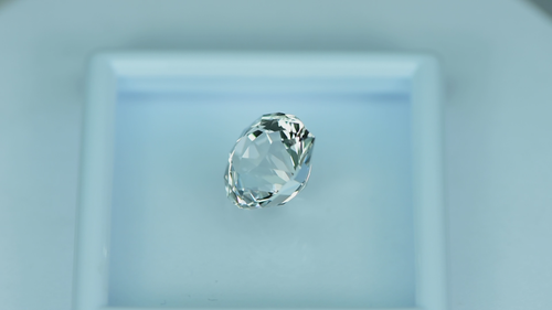 8.31ct Natural White Topaz , Custom Cut , Nigeria , Watch The Video - Video 1 of 1