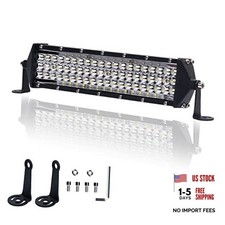 12 Inch LED Light Bar 255W 25,500LM Offroad Fog Light Driving Lights 12-inch