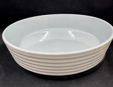 Stoneware Round Deep Dish Casserole Baker 10.5" Ceramic Coated Easy Clean