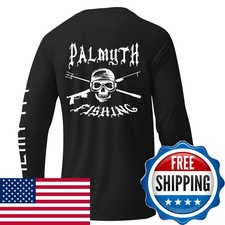 Palmyth Fishing Shirts Men Long Sleeve UPF 50+ Sun Protection UV T Shirt Tee