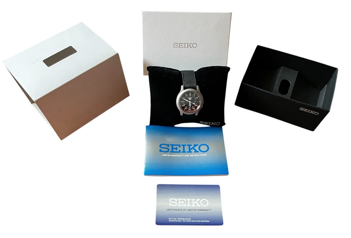 Seiko 5 Sports Men's Black Watch - 7S26-02J0 for sale online | eBay