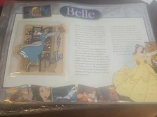 belle beauty willabee and ward 9x12 patch disney collection sheet w&w display