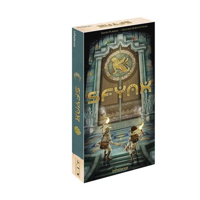 InPatience Sfynx Board Game - Solve 9 Riddles to Unlock The Sunken City's Secret