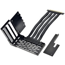 LIAN LI LAN2-1X Premium PCI-E x16 3.0 Black Extender Riser Cable 200mm