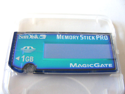 1GB Memory Stick PRO MagicGate ( 1 GB MemoryStick MS PRO ) SanDisk gebraucht