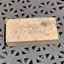 Laclede St Louis Stamped Antique Brick Architectural Salvage Tan Brown Laclede St Louis Stamped Antique Brick Architectural Salvage Tan Brown