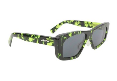 BRAIN DEAD Kopelman Schwarz-Grün Schildkröte Herren Sonnenbrille OS Unisex