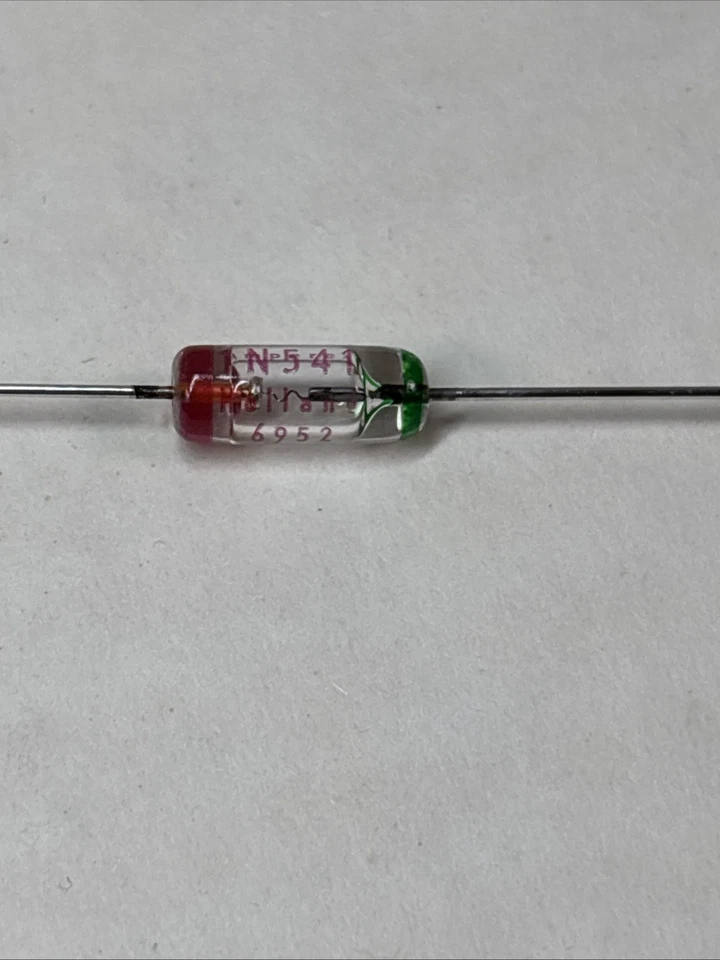 NOS NIB 1969 VTG Set of 1 Matched Pairs Amperex 1N 541 Germanium Diodes Rare Qty - Image 3 of 3