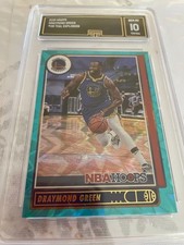DRAYMOND GREEN WARRIORS 2021 HOOPS TEAL EXPLOSION # 28 GRADED 10 L@@@K