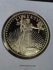 Copy 1933 Liberty Standing Walking 20 Dollar Coin United States Gold Tone Twenty