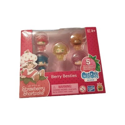 Strawberry Shortcake Berry Besties 5-Pack  Cheebee Collector Scented Figures NEW
