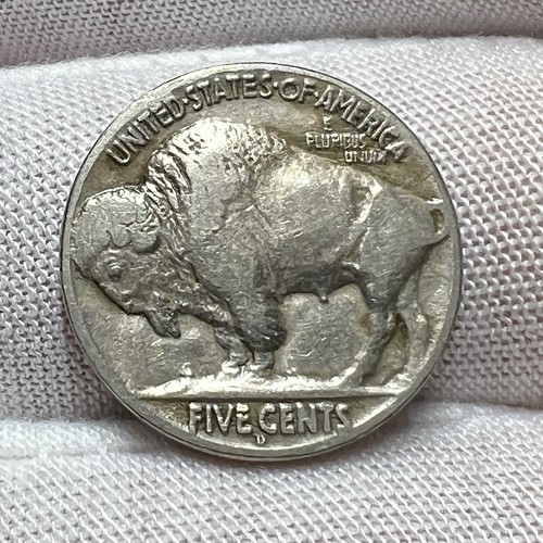 1914-D Semi-Key Date Buffalo Nickel receive coin pictured see description #4368 - Picture 2 of 3