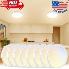 8Pack 5CCT LED Flush Mount Ceiling Light 7 Inch Dimmable Ultra
