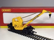 Hornby R6004 Operating Maintenance Crane Wagon - OO Gauge - Boxed