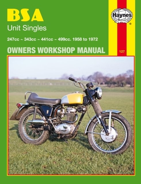BSA Unit Singles (58 - 72) Haynes Repair Manual by Haynes Publishing - Image 5